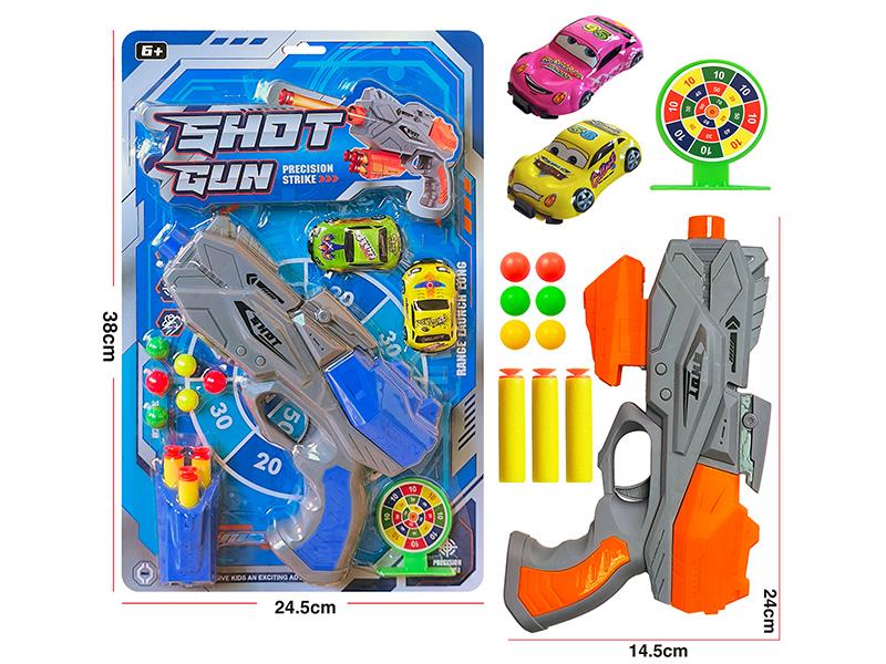 EVA Soft Bullet & Ping Pong Ball Gun Set