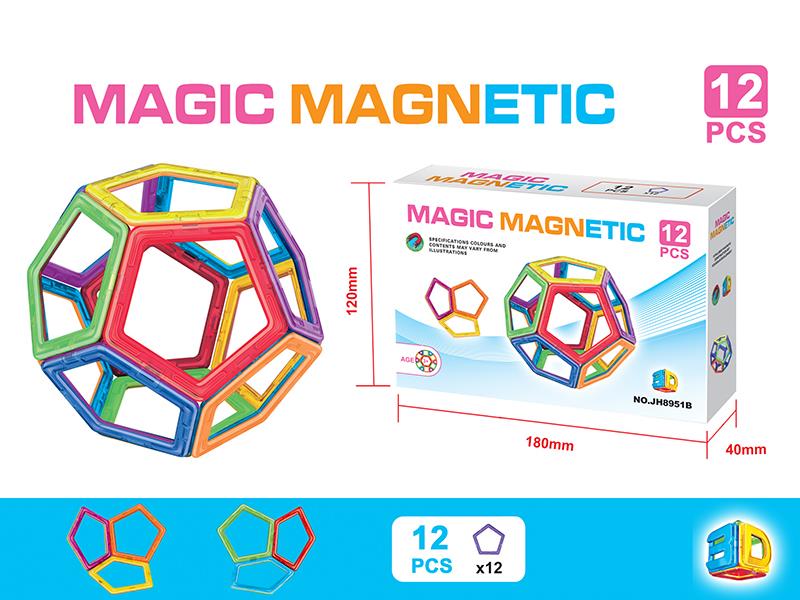 Magnetic Building Blocks(12pcs)