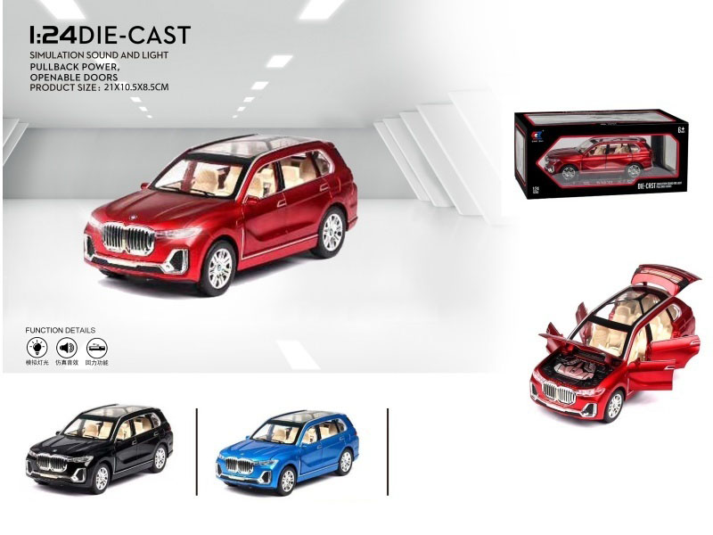 1:24 Bmw X7 Street Car