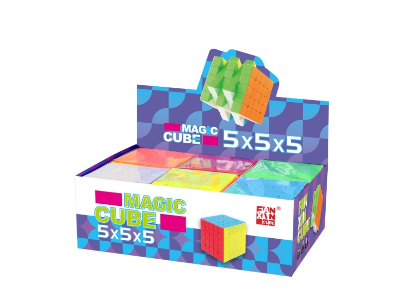 5×5×5 Solid Color Rubik's Cube 6pcs