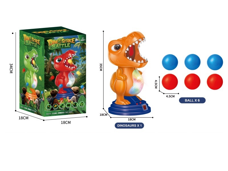 Electric Universal Light, Music, Scoring And Shooting Dinosaurs