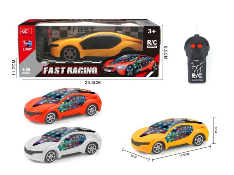 2-Channel  Remote Control Car Bmw With 3D Light