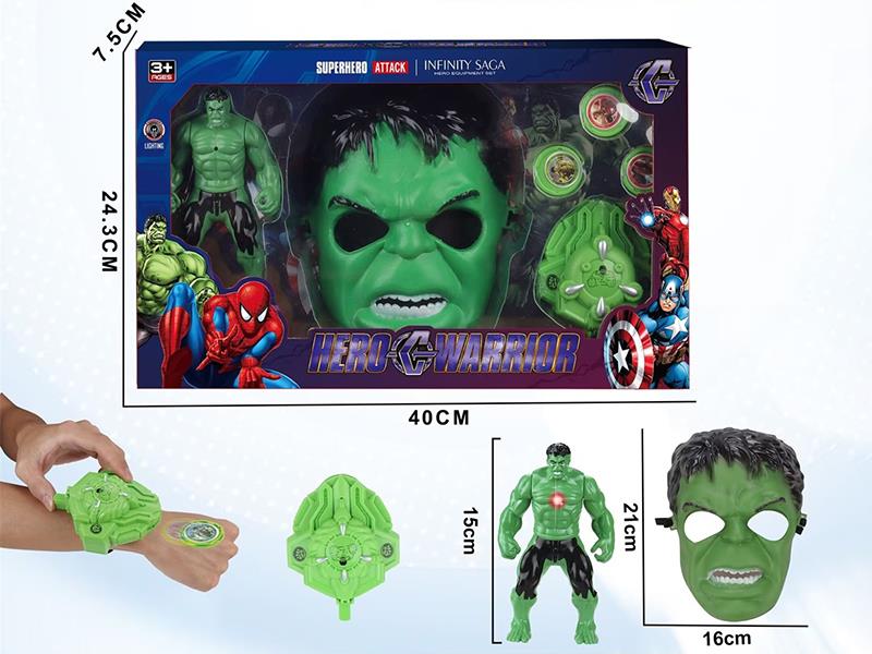 The Hulk Mask Set