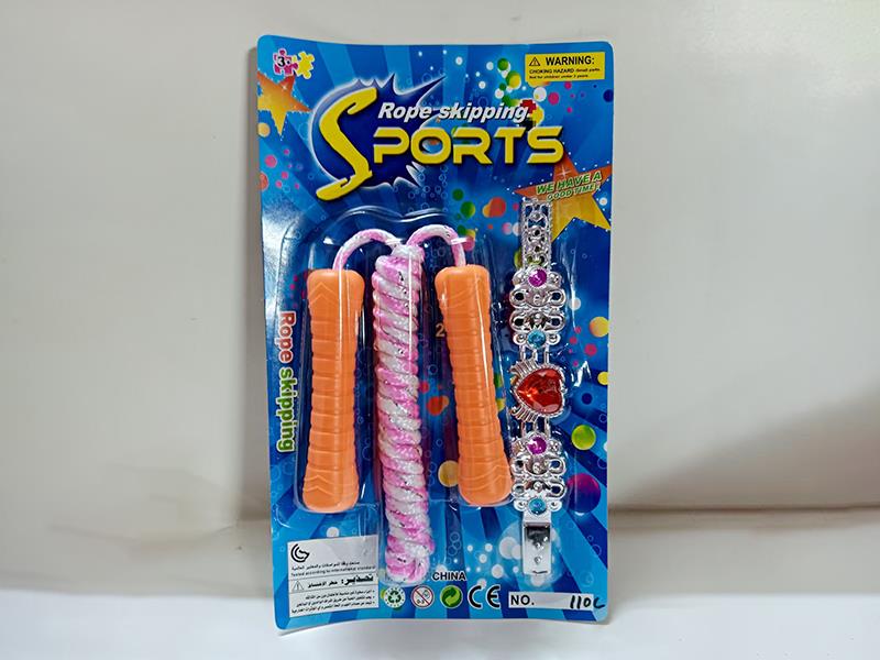 Rope Skipping + Electroplating Bracelet