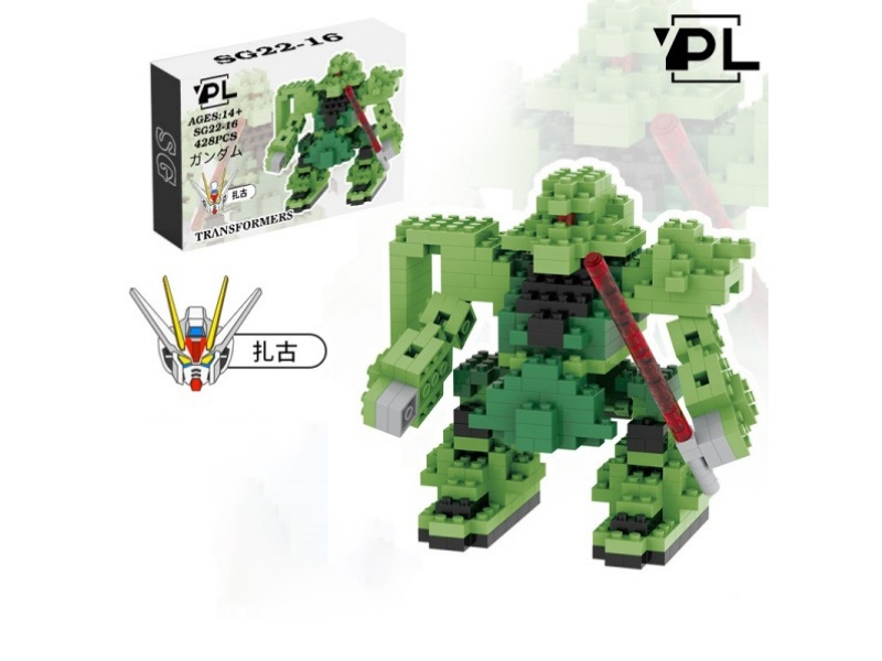 Gundam Series - Zago Gundam Building Blocks 428Pcs