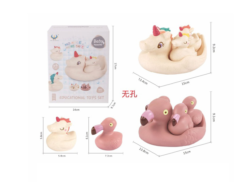 4PCS Aquatic Animals Toy