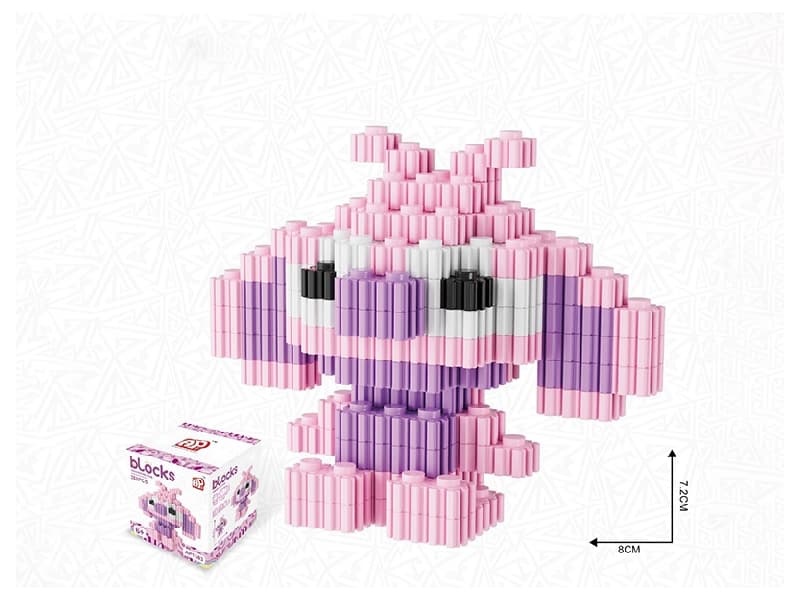 Pink Di Zai Building Blocks 308Pcs