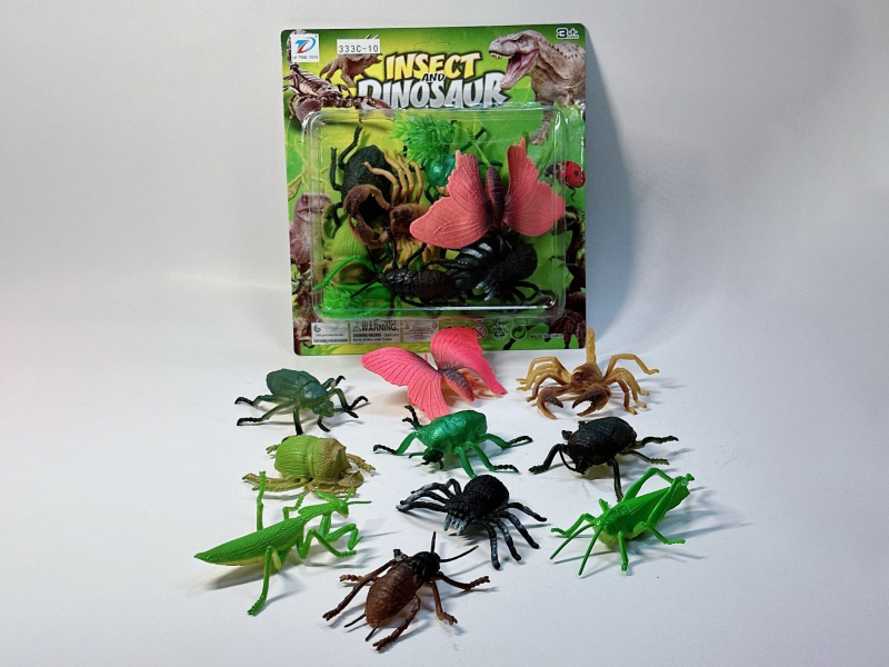 Pvc Simulation Insect 10Pcs