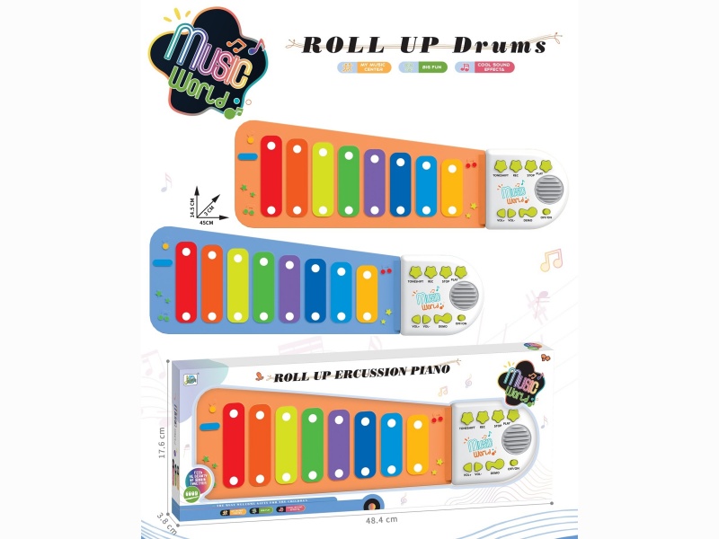 Rainbow Hand-Played Lute