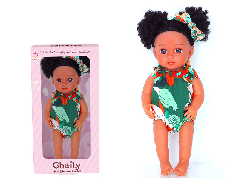 38CM Soft Glue Reborn Baby Doll(Machine Hair Transplant)With Diaper, Birth Card