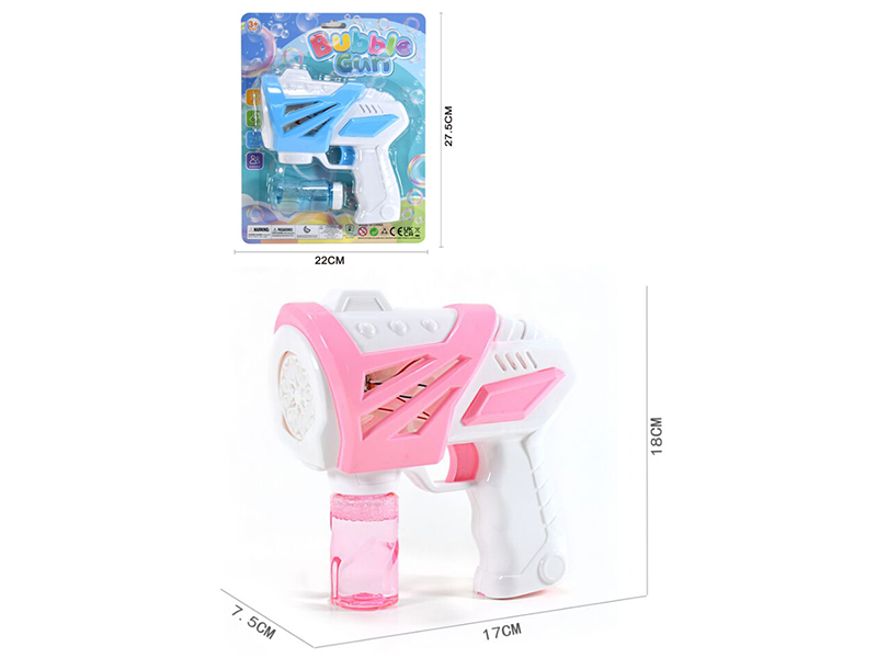 Electric Bubble Gun With Lights