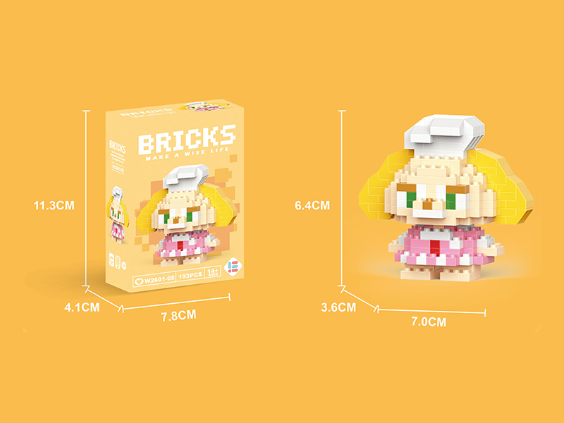 Mini CookieAnn Building Blocks 193PCS