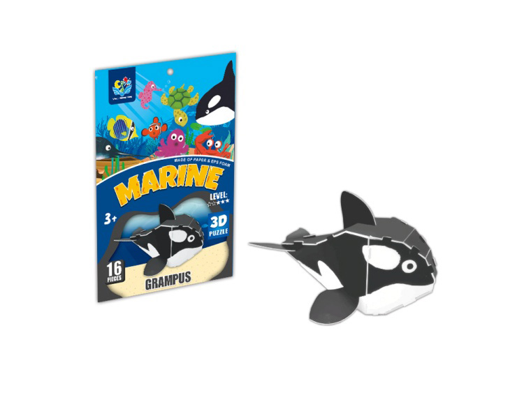 Dimensional Puzzle Orca