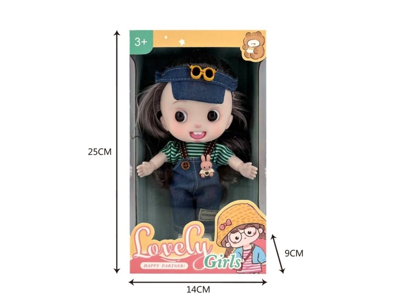 22Cm 3D Real Eye Fun Doll