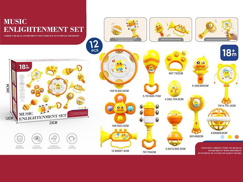 Musical Instrument Toys 12pcs