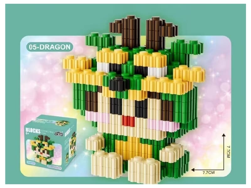 Zodiac - Dragon Building Blocks 363Pcs