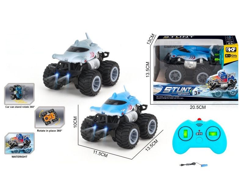 2.4G Remote Control Amphibious Graffiti Off-Road Vehicle