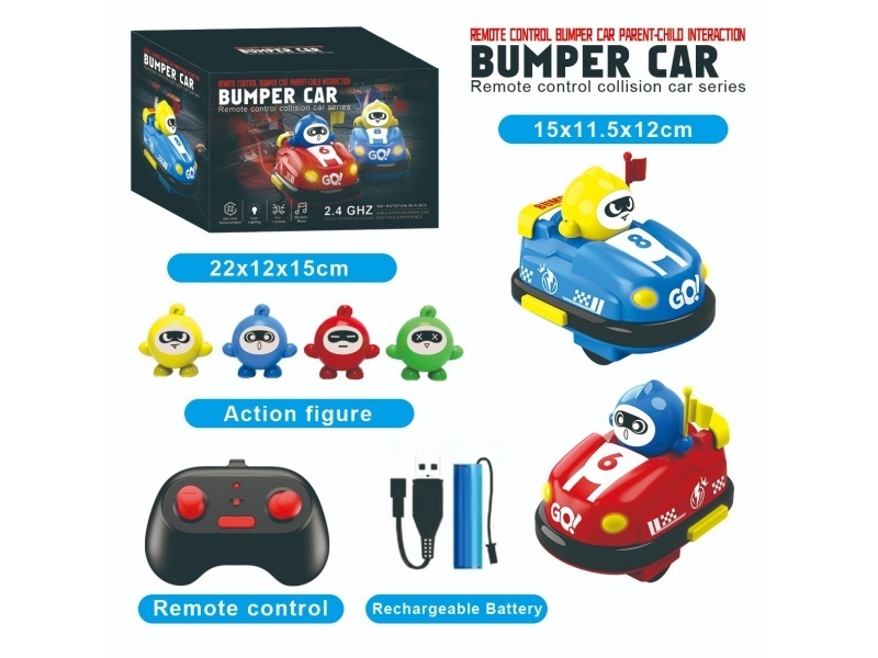 2.4G Remote-Controlled Bumper Car Charging Version