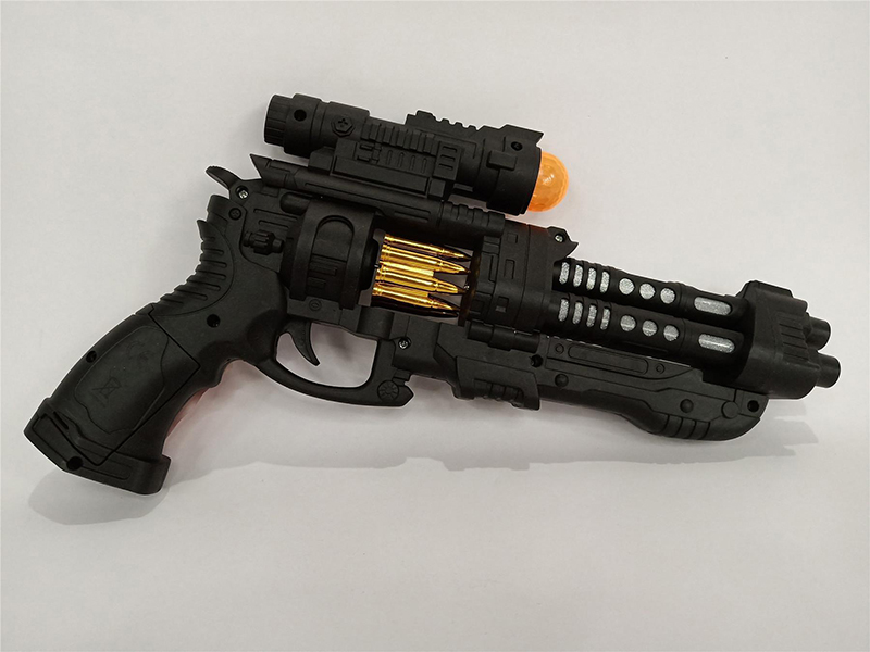 Electric Gun With Colorful Lights