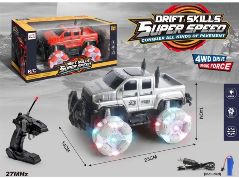 6-Channel  Side Drive Remote Control Car With Light