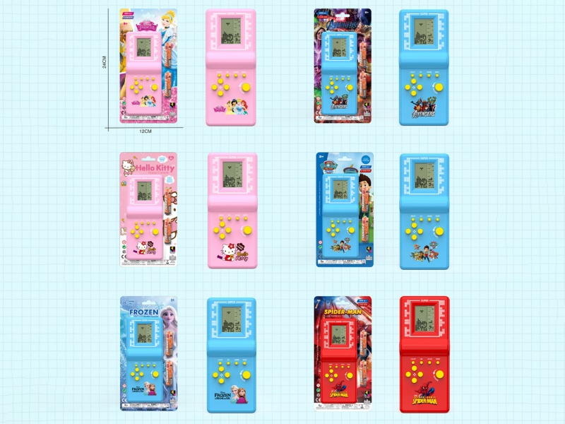 Game Console 6 Mixed, Including Electricity