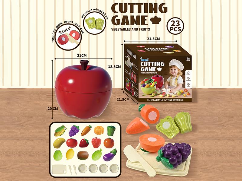 Cutting Fruit And Vegetable Set 23pcs