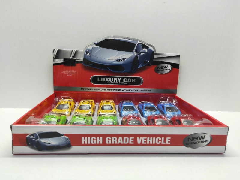 1:43 Alloy Coupe Four Pull-Back Without Ic