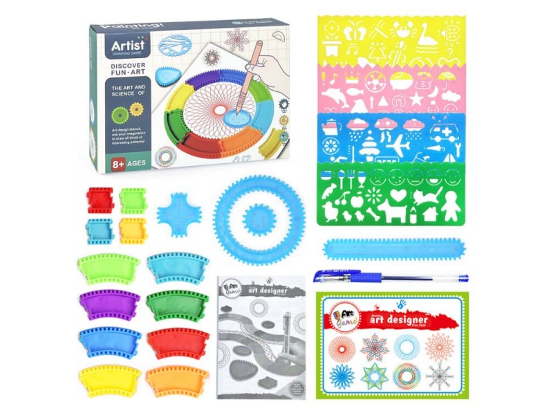 Track Design Ruler Set 23pcs