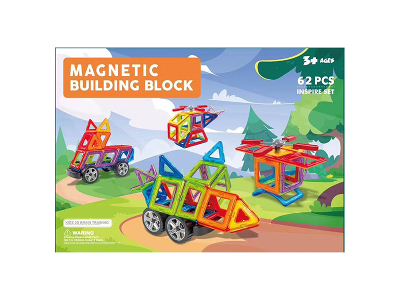 Magnetic Building Blocks 62pcs
