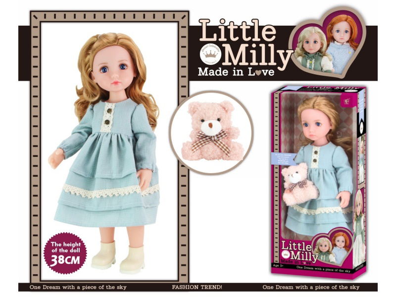 15-Inch All-Vinyl Fashionable Doll