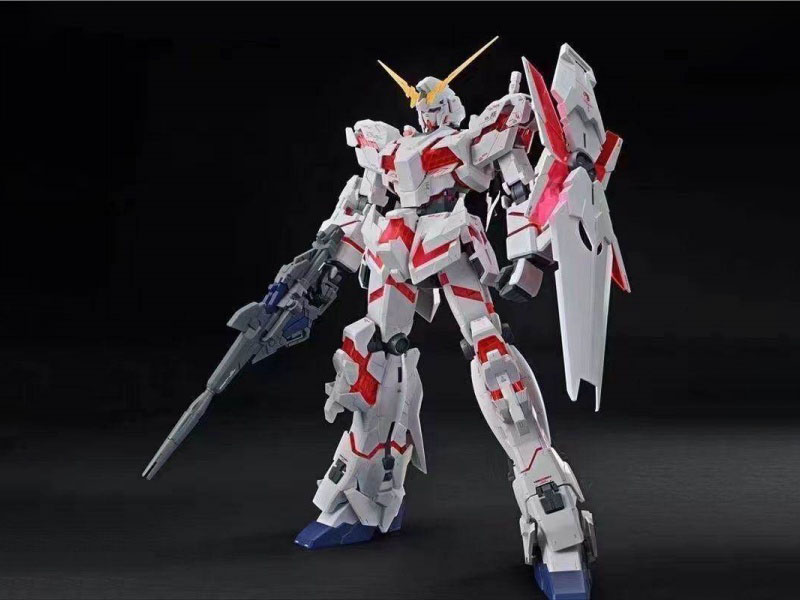 Starmotion Hg Unicorn Red Destruction Mode Assembly Model Gundam Model