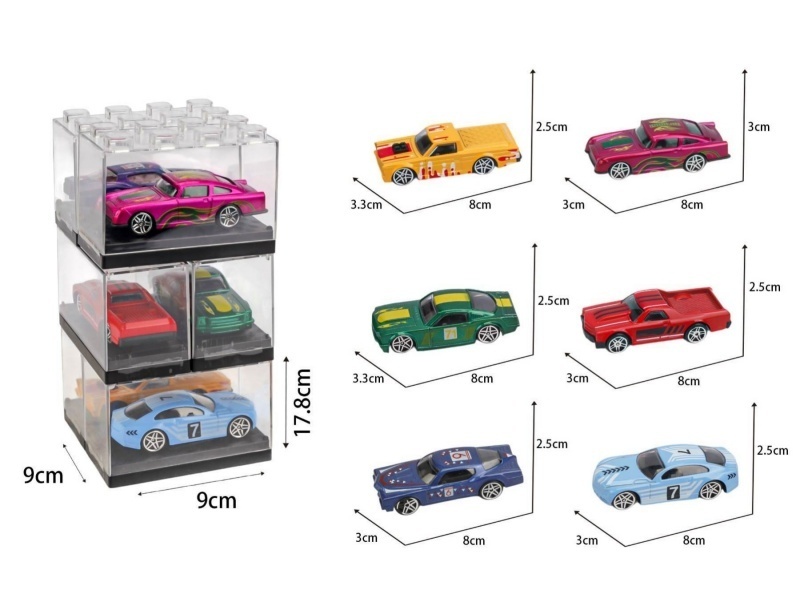 1:64 Alloy Sliding Car