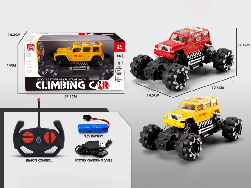 1:18 Simulation Remote Control Climbing Car