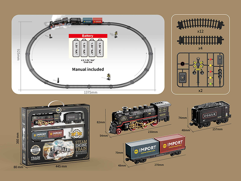 Vintage Steam Train Model
