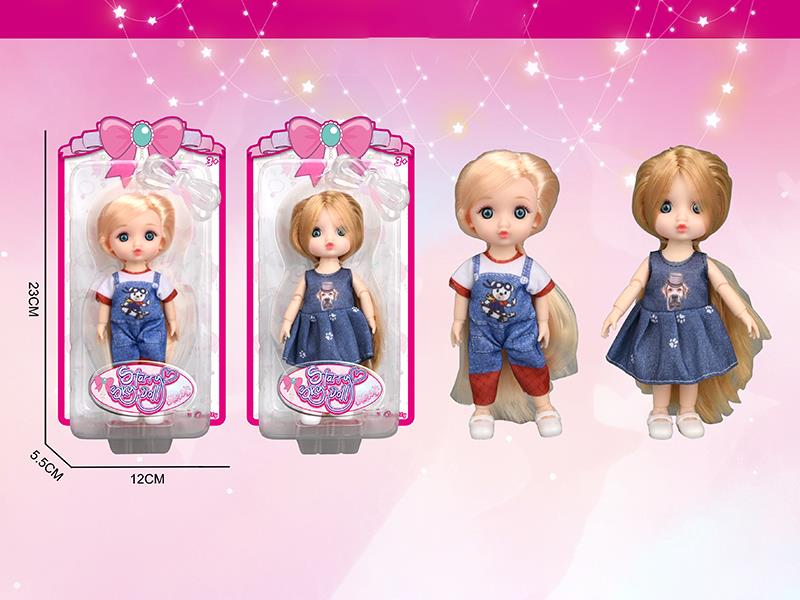 6 Inch 12-Joints Fashion Doll