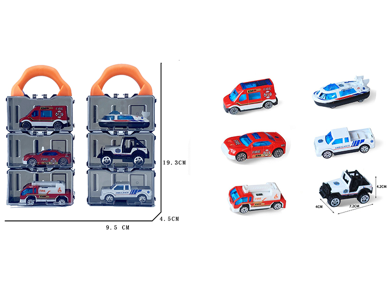 Slide Alloy Car Set