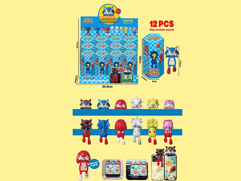 Sonic The Hedgehog Decorative Mini Figures 12pcs