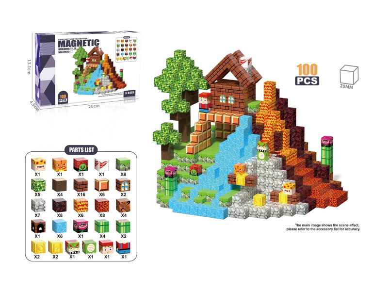 My Magnetic Cube World 2.0cm-100PCS