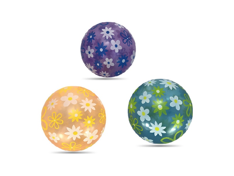 9-Inch Small Flower Inflatable Ball