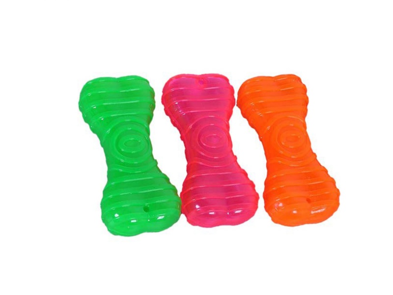 Transparent Bone Pet Toys