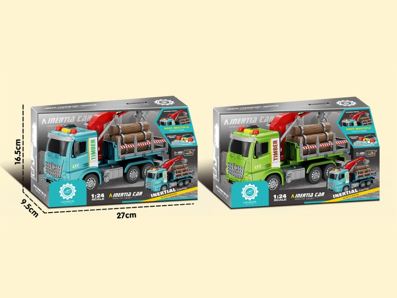 Inertial C Car Acousto-Optic Wood Transport Vehicle