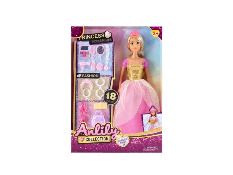 11.5-Inch Solid Doll (Brown Skin Color)