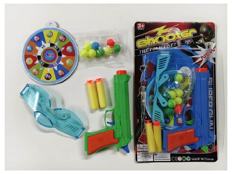 Solid EVA. Table Tennis Gun With Glasses