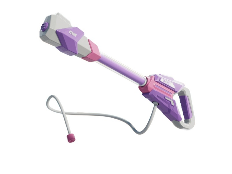 The Drift Water Cannon Is Pinkish-White