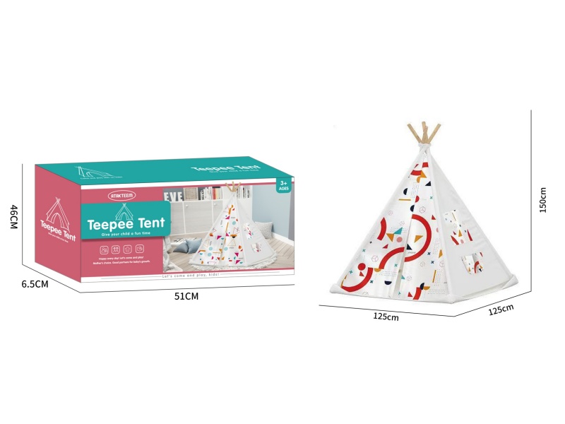 3D Geometric Indian An Tent