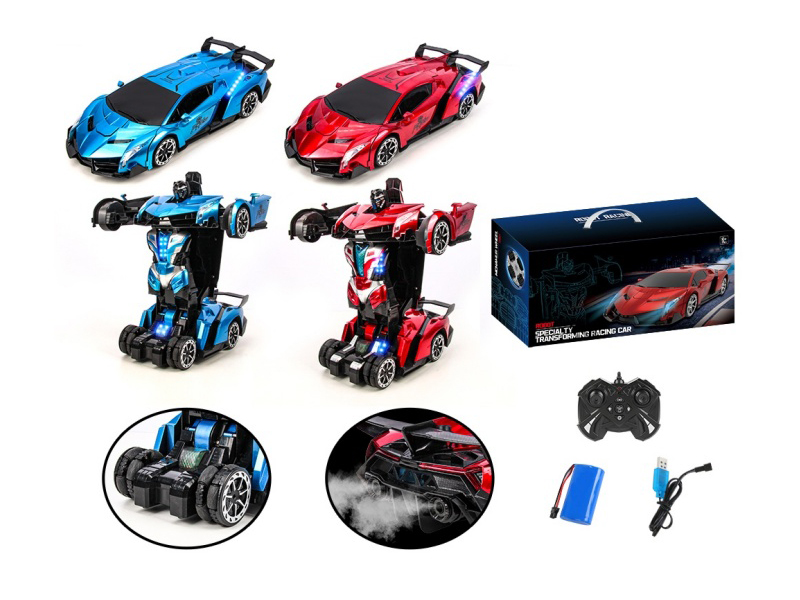 1:10 Induction Remote Control Stunt Wheel Transformation Car