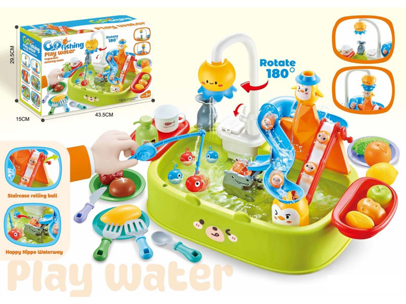 Electric Track Dishwasher Green