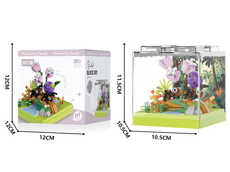Ant Dreamland Art Decoration Building Blocks 659+PCS
