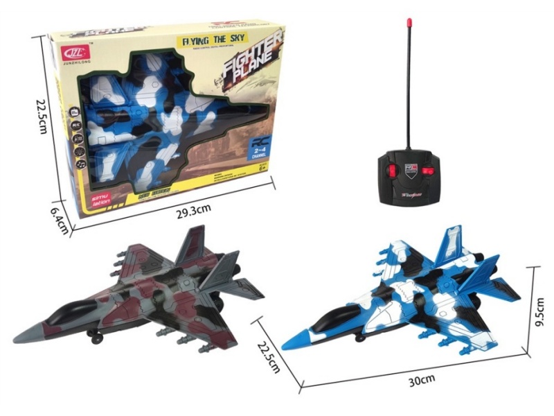 4-Channel  Remote Control Warplane With Light And  Music