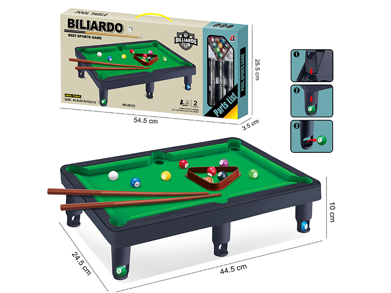 Flocked Billiards Table Toy